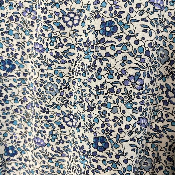 JONES NEW YORK Lightweight Rayon Floral Long-Sleeve V-Neck Blouse, 1X - Picture 11 of 12